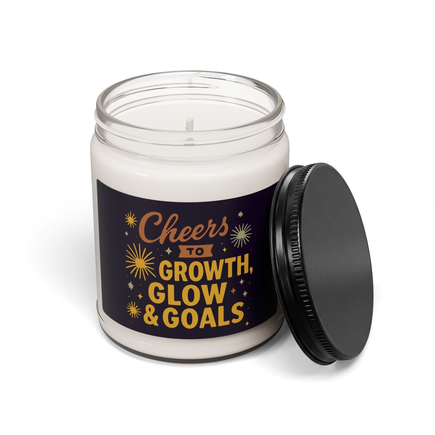 Cheers to Growth, Glow & Goals - Scented Candle