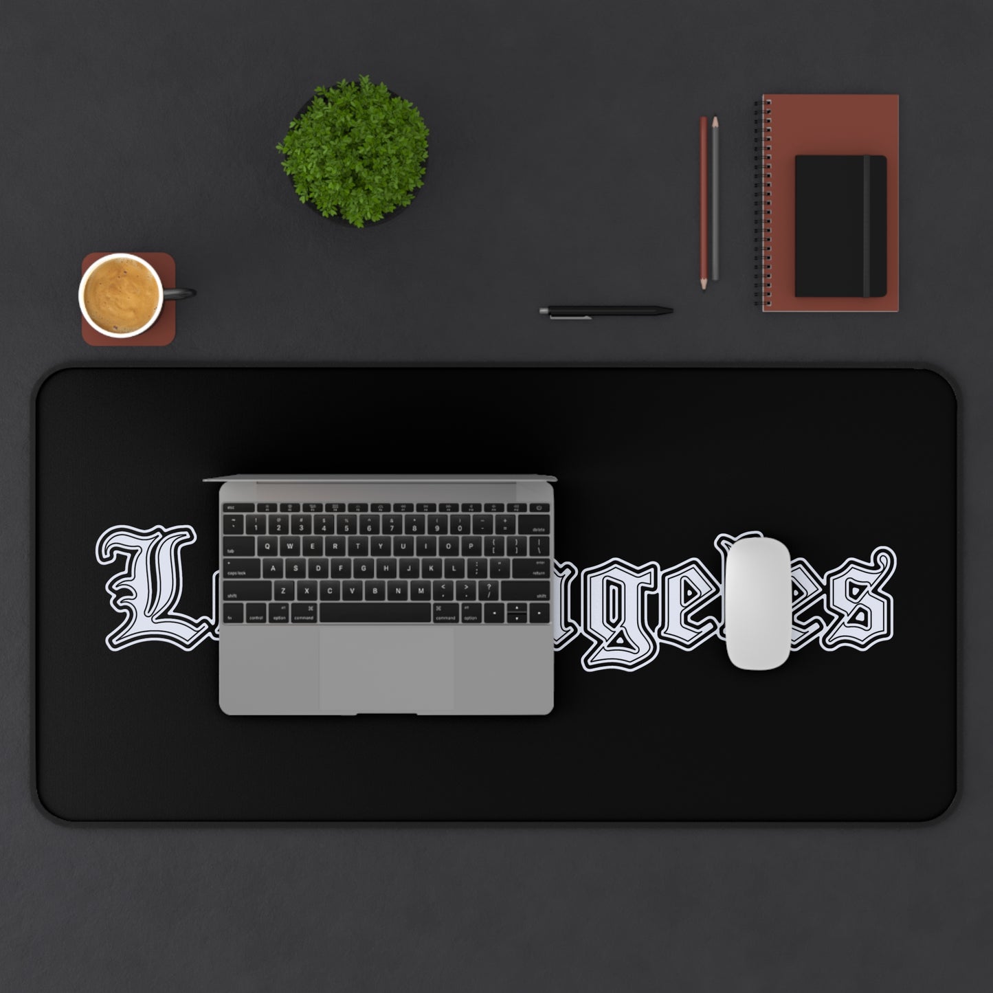 Los Angeles - Silver Edition - Desk Mat