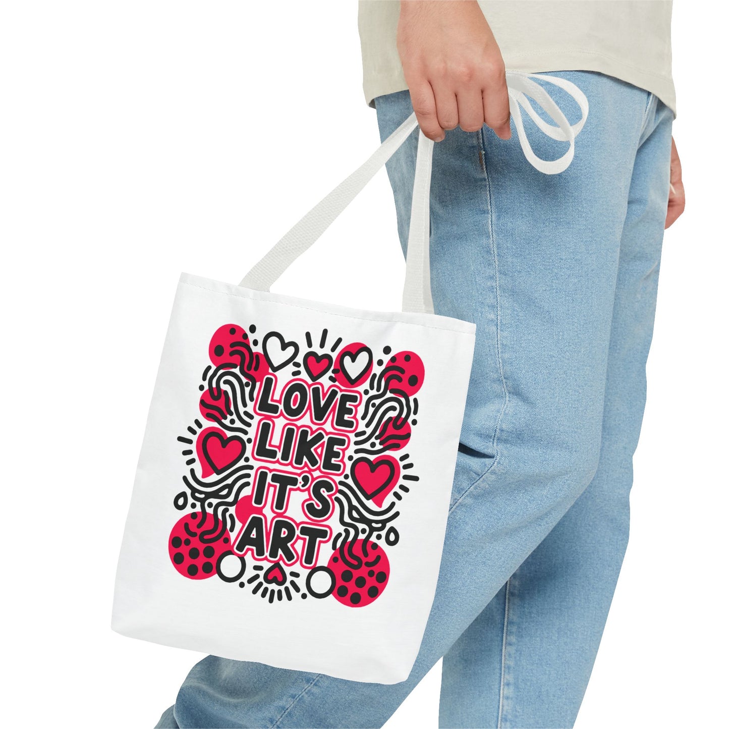 Love Like It's Art - Tote Bag