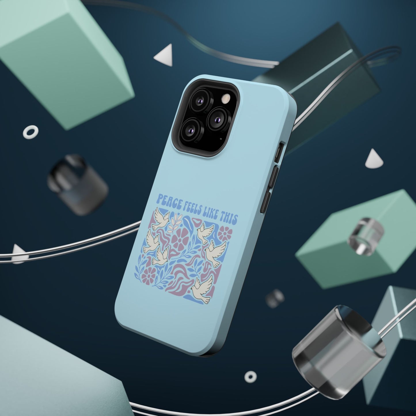 Peace Tells Like This - Magnetic Phone Case