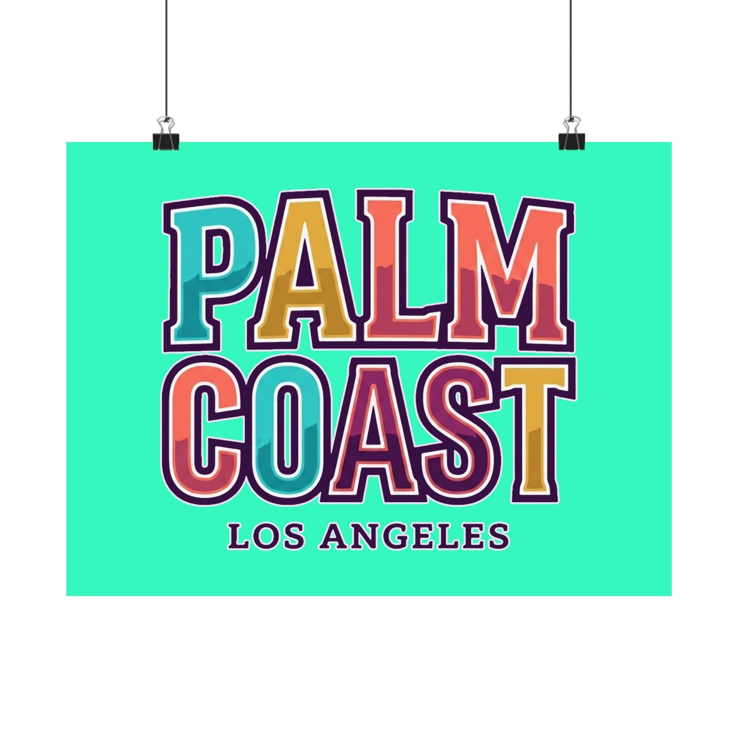 Palm Coast - Los Angeles - Poster