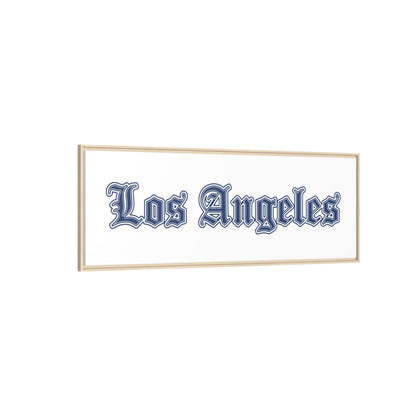 Los Angeles - Framed Canvas