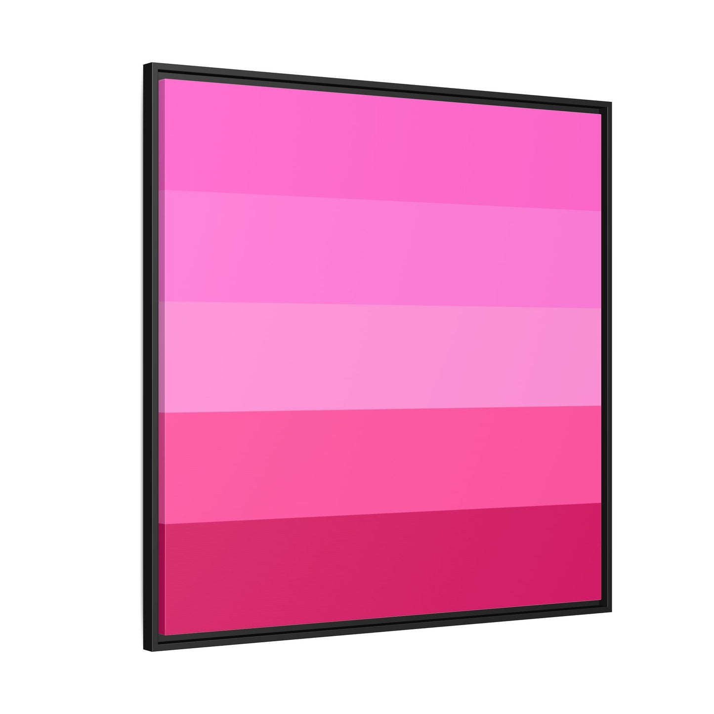 Valentine Rose Colors - Framed Canvas