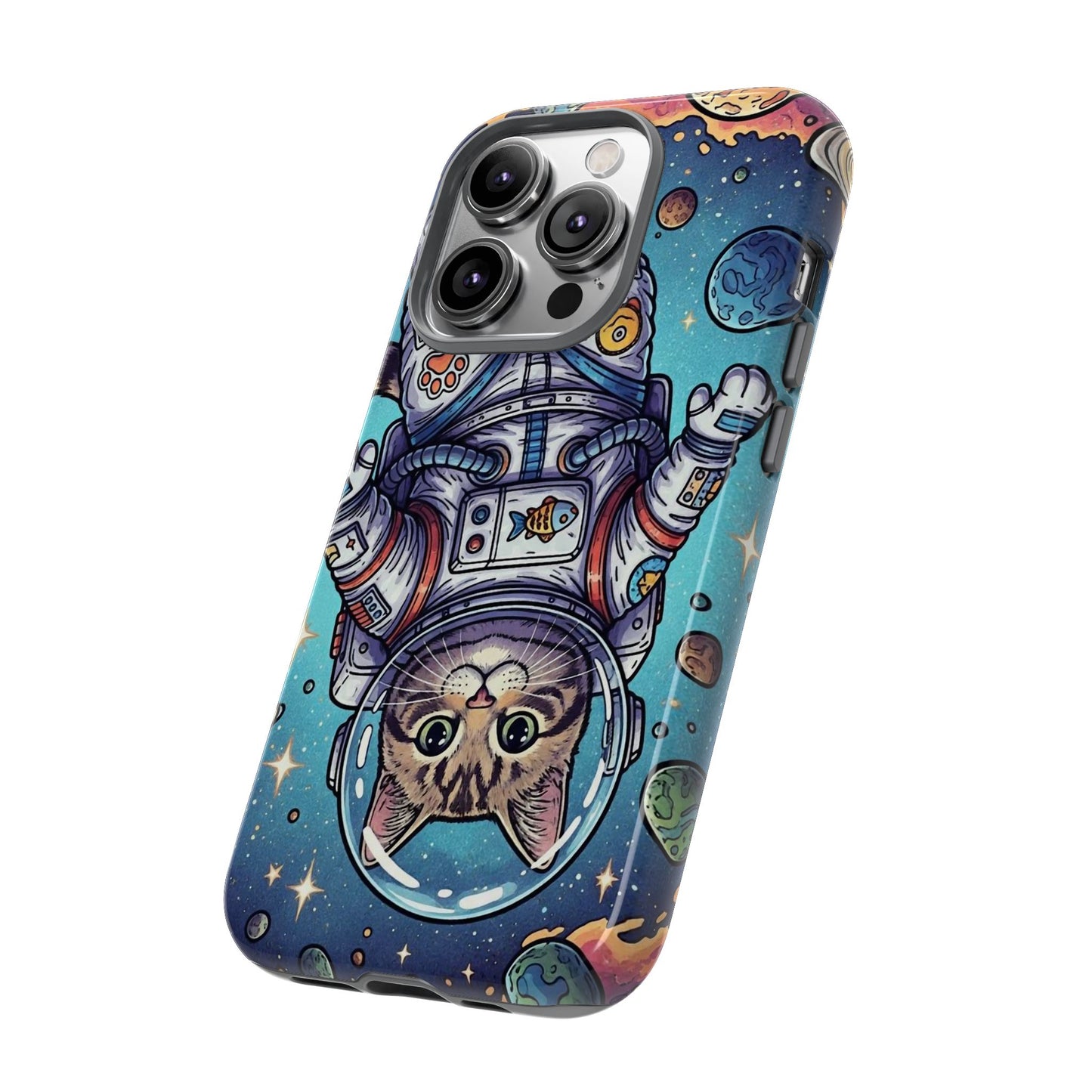 Astronaut Cat - Tough Phone Case