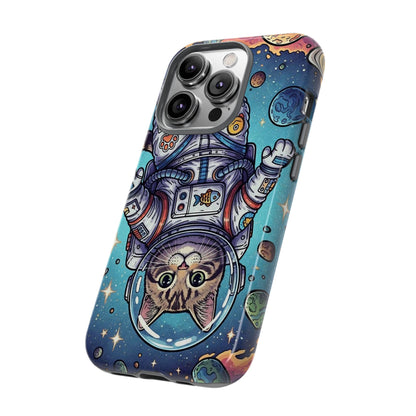 Astronaut Cat - Tough Phone Case