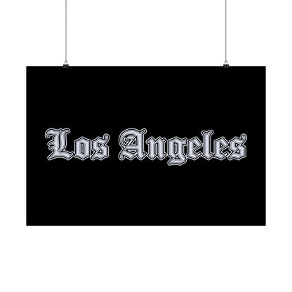 Los Angeles - Silver Edition - Poster