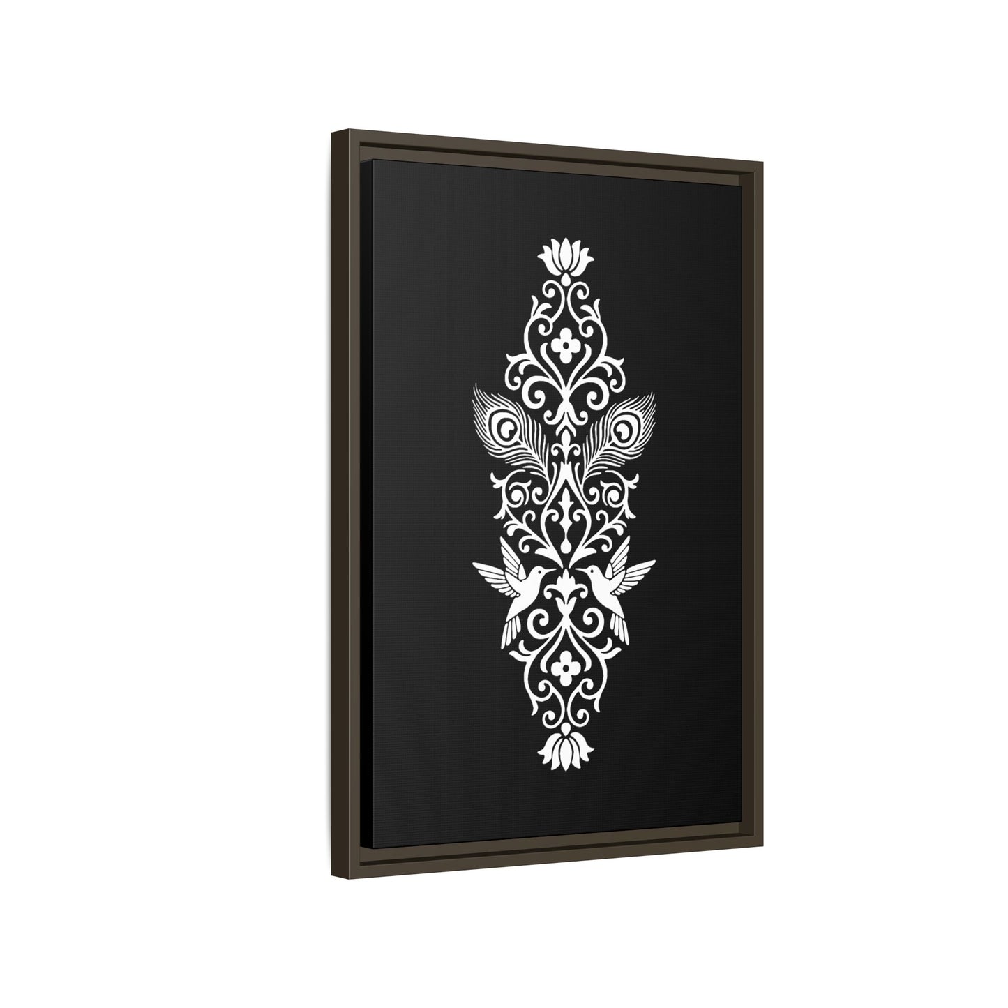 Hummingbird Soulmates - Framed Canvas