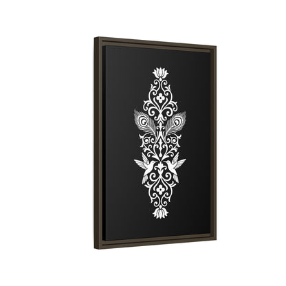 Hummingbird Soulmates - Framed Canvas
