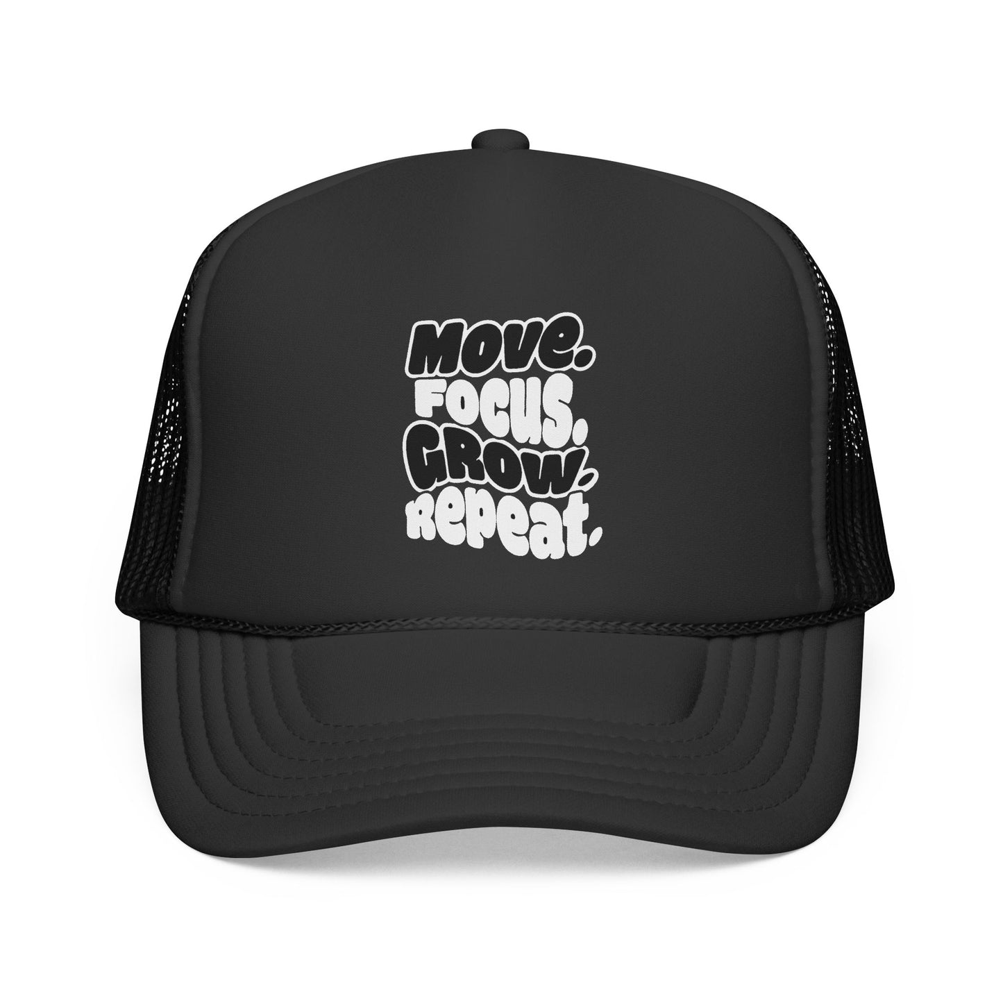 Move. Focus. Grow. Repeat. - Cap