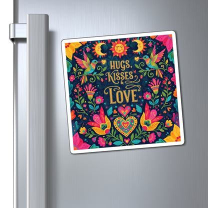 Hugs, Kisses & Love - Magnet