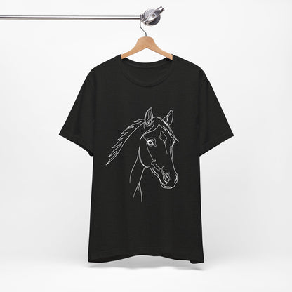 Horse Portrait Sketch - T-Shirt