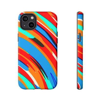 Abstract Color Swirl - Phone Case