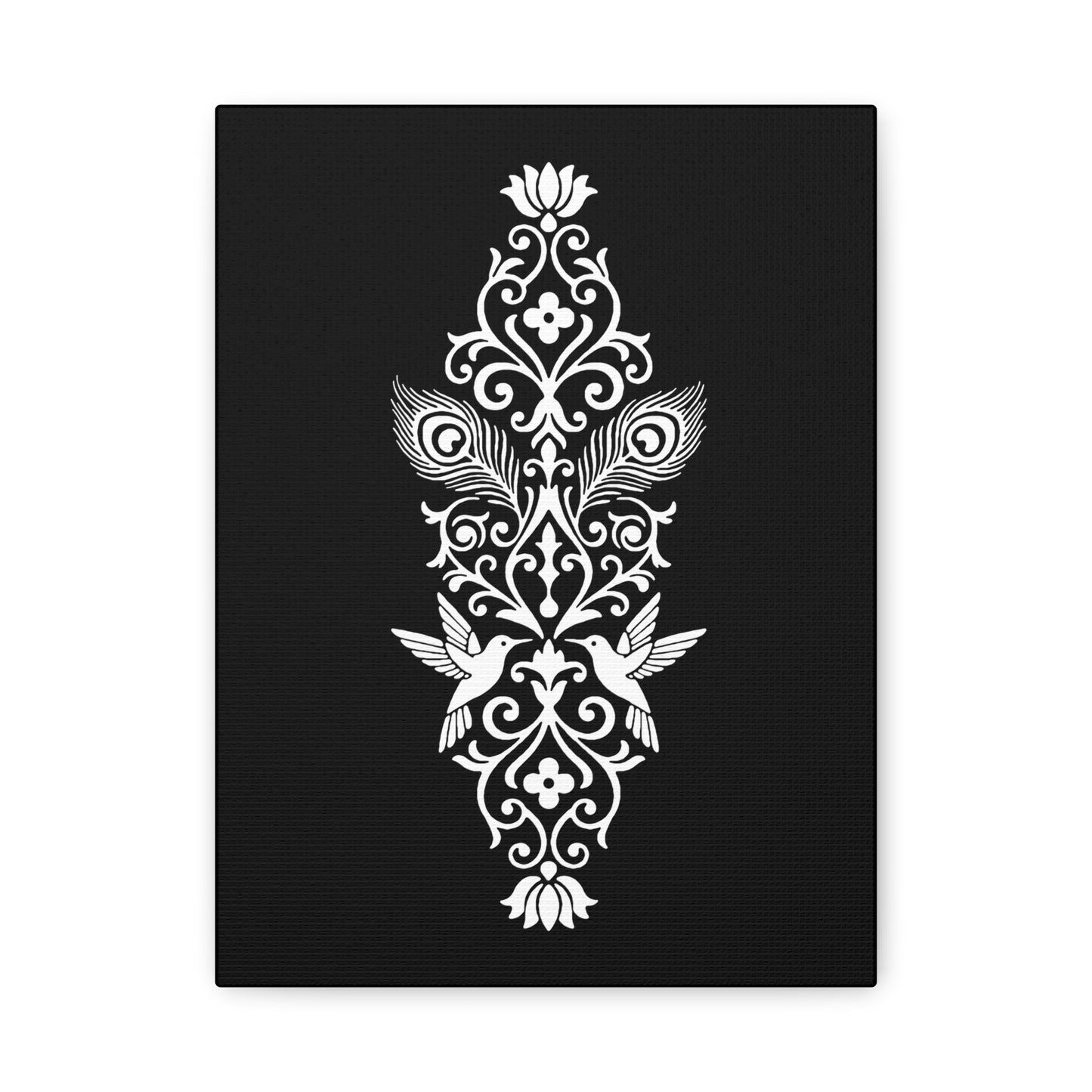 Hummingbird Soulmates - Stretched Canvas