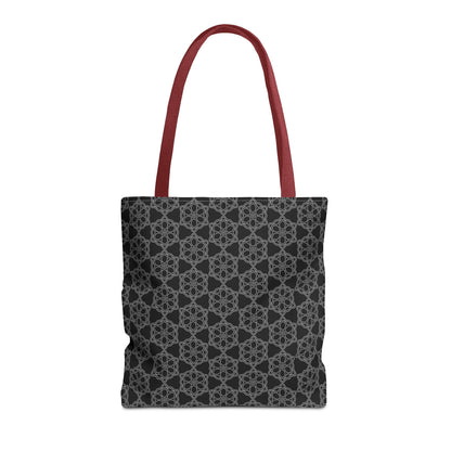 Chic Monochrome Tote Bag, Stylish Shopping, Travel, Everyday Use, Gift, Minimalist Decor