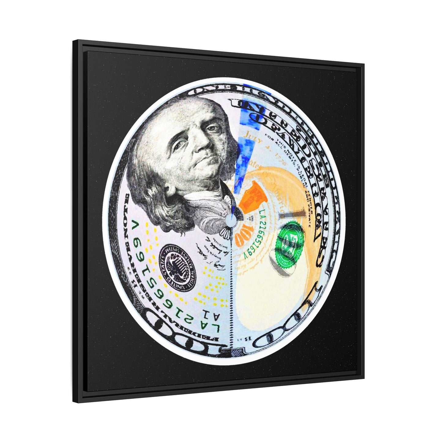 THE MOONEY - Framed Canvas