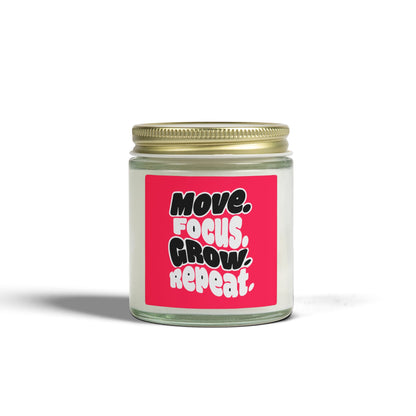 Move. Focus. Grow. Repeat. - Scented Candle