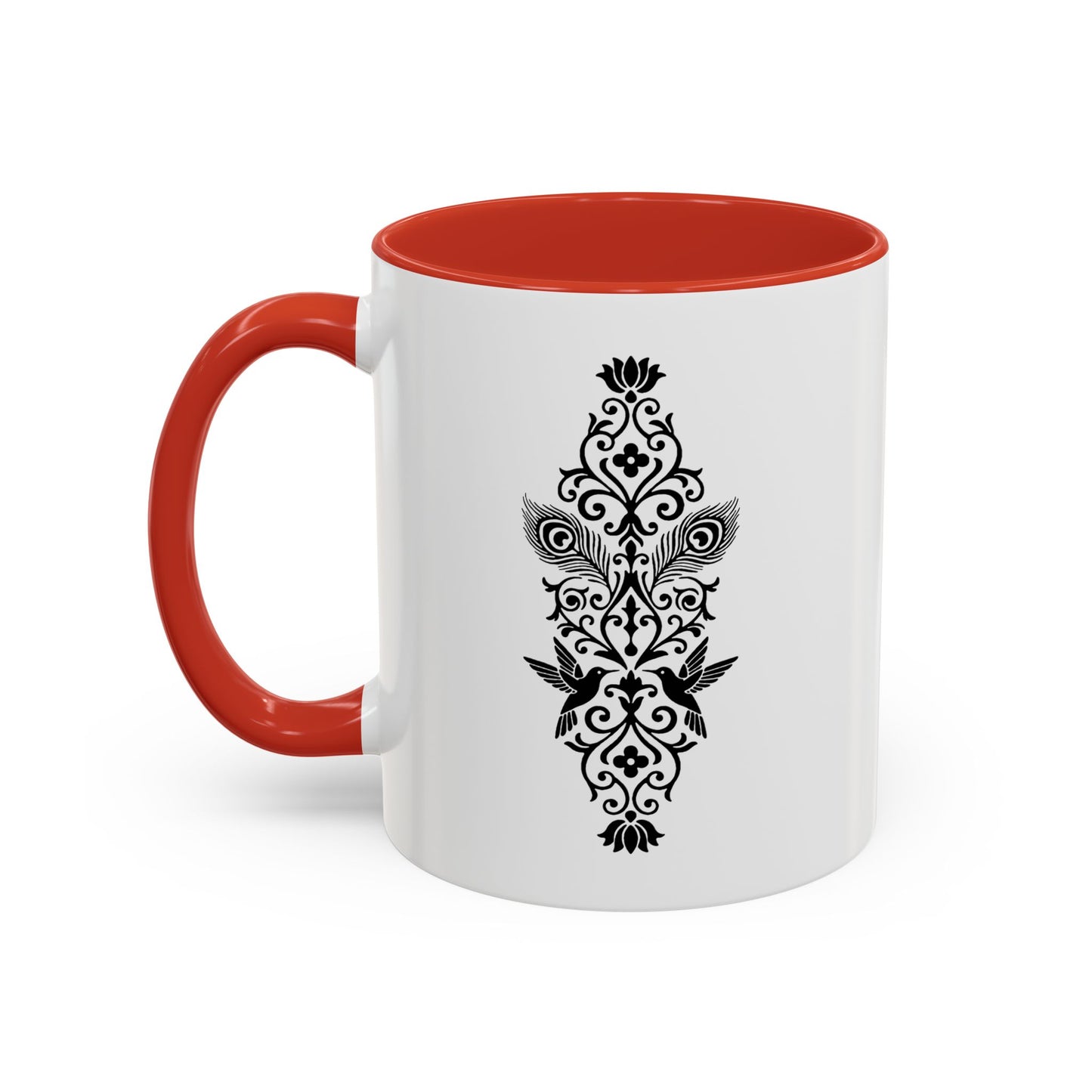 Hummingbird Soulmates - Color Accent Mug