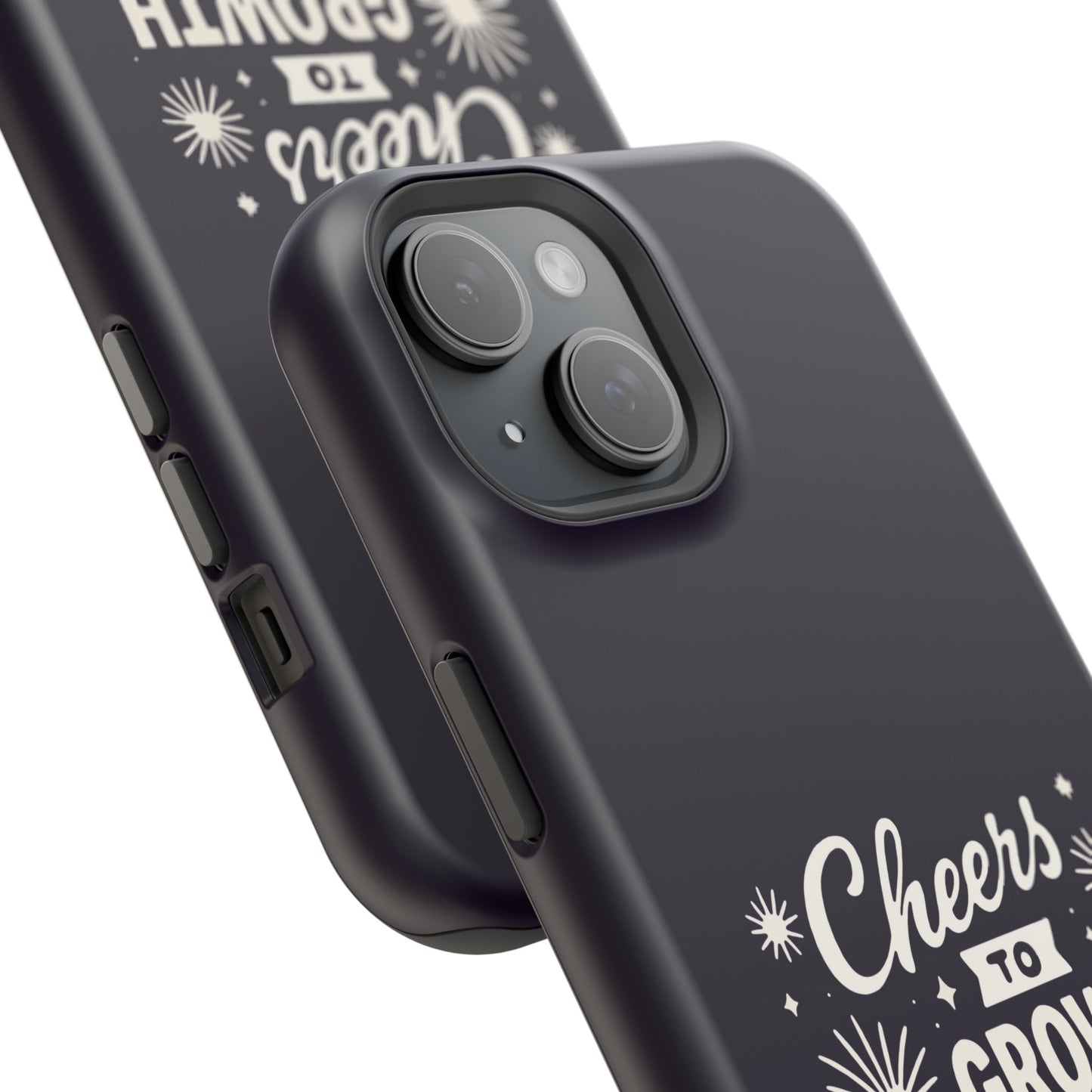 Cheers to Growth, Glow & Goals - Magnetic Phone Case