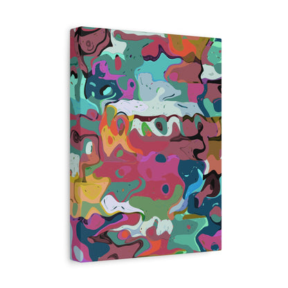 Colorful Abstract Marble - Canvas