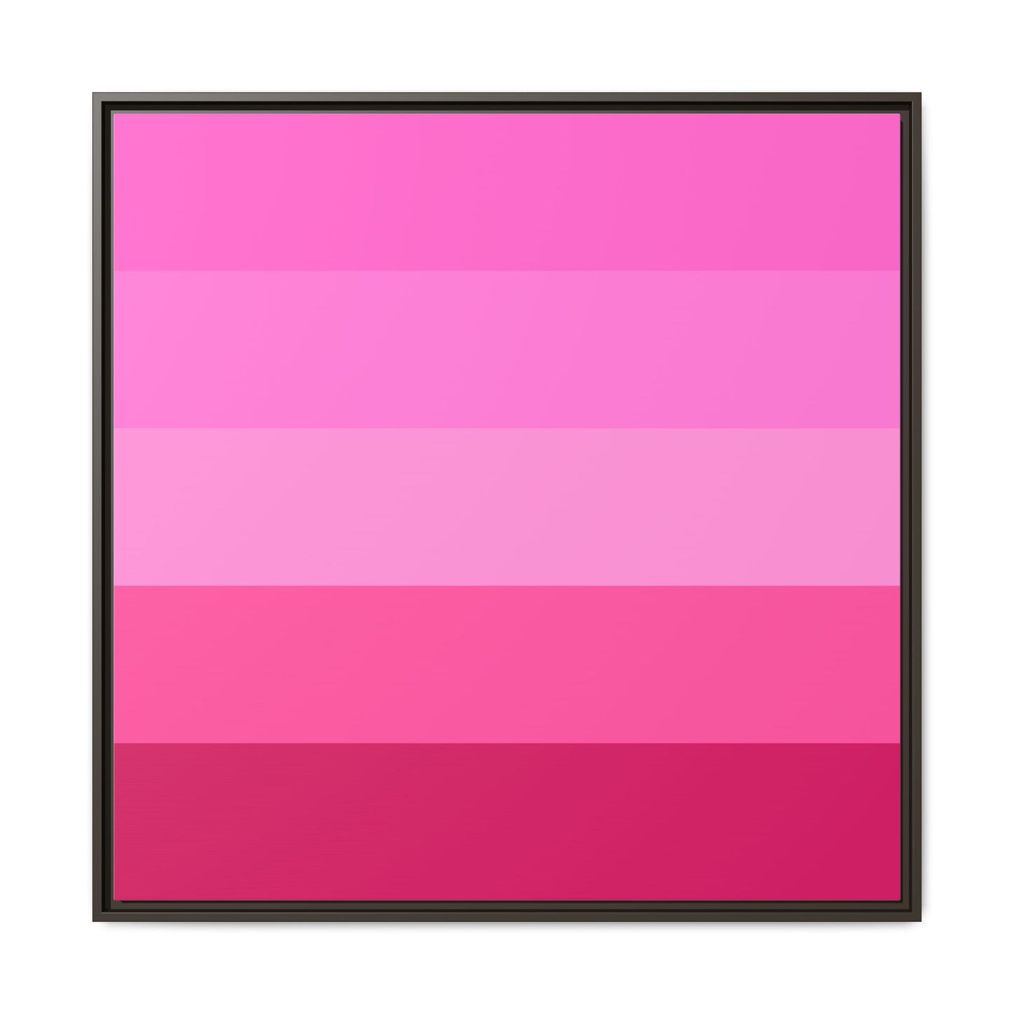 Valentine Rose Colors - Framed Canvas
