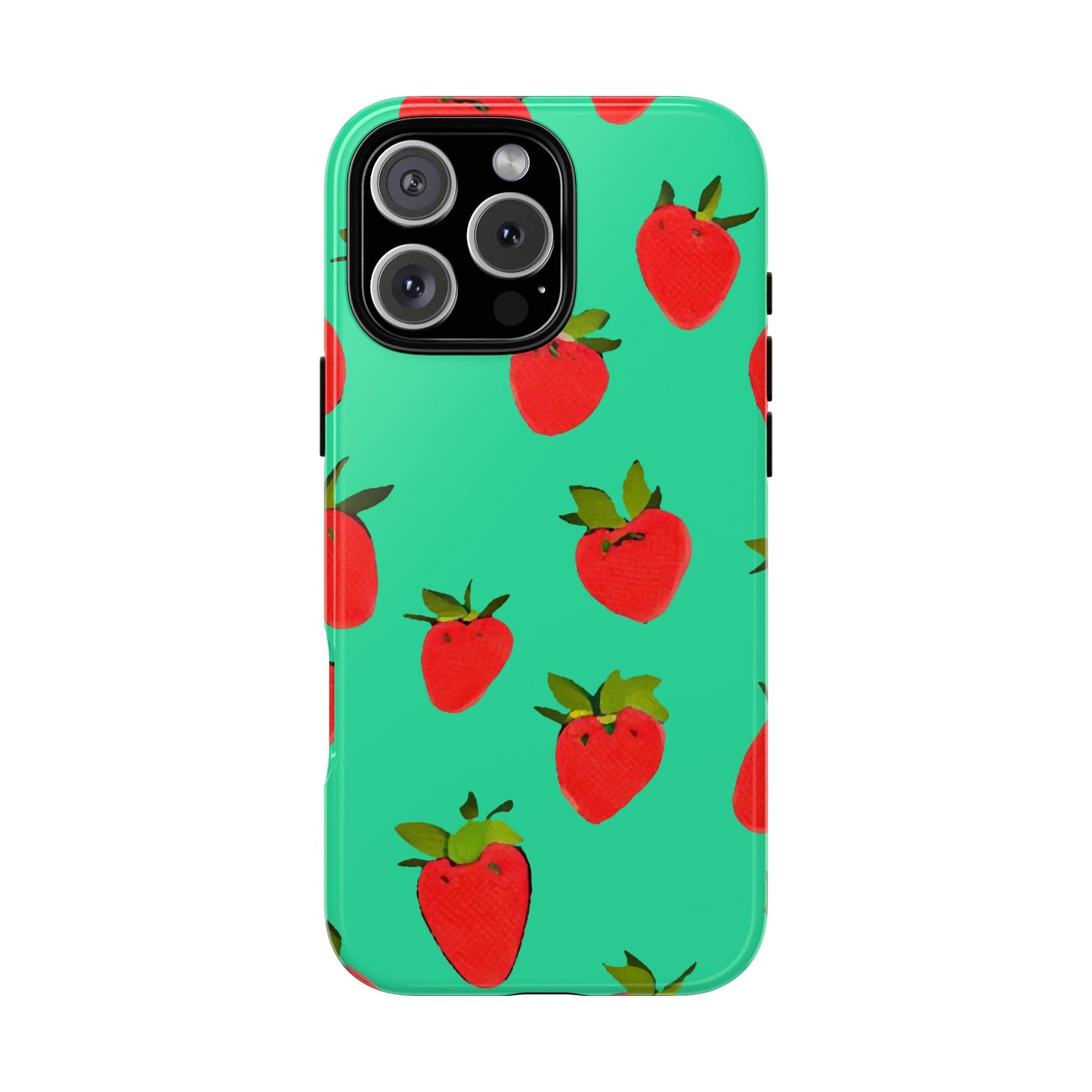 Strawberry Pattern - Phone Case