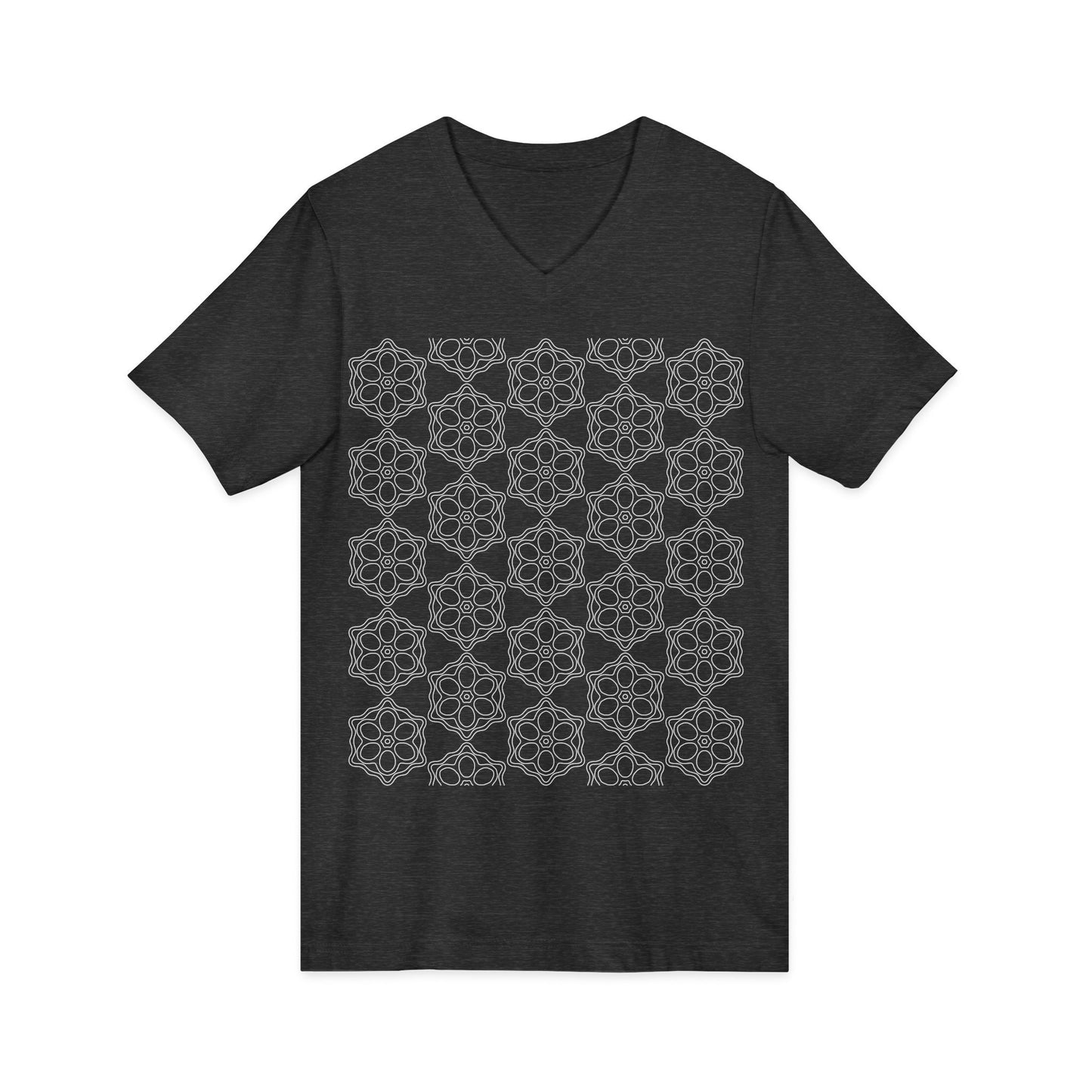 Intricate Shapes - V-Neck Tee