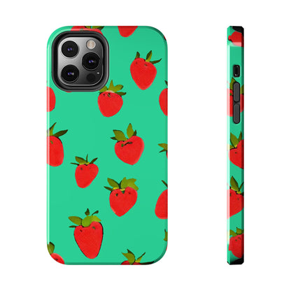 Strawberry Pattern - Phone Case