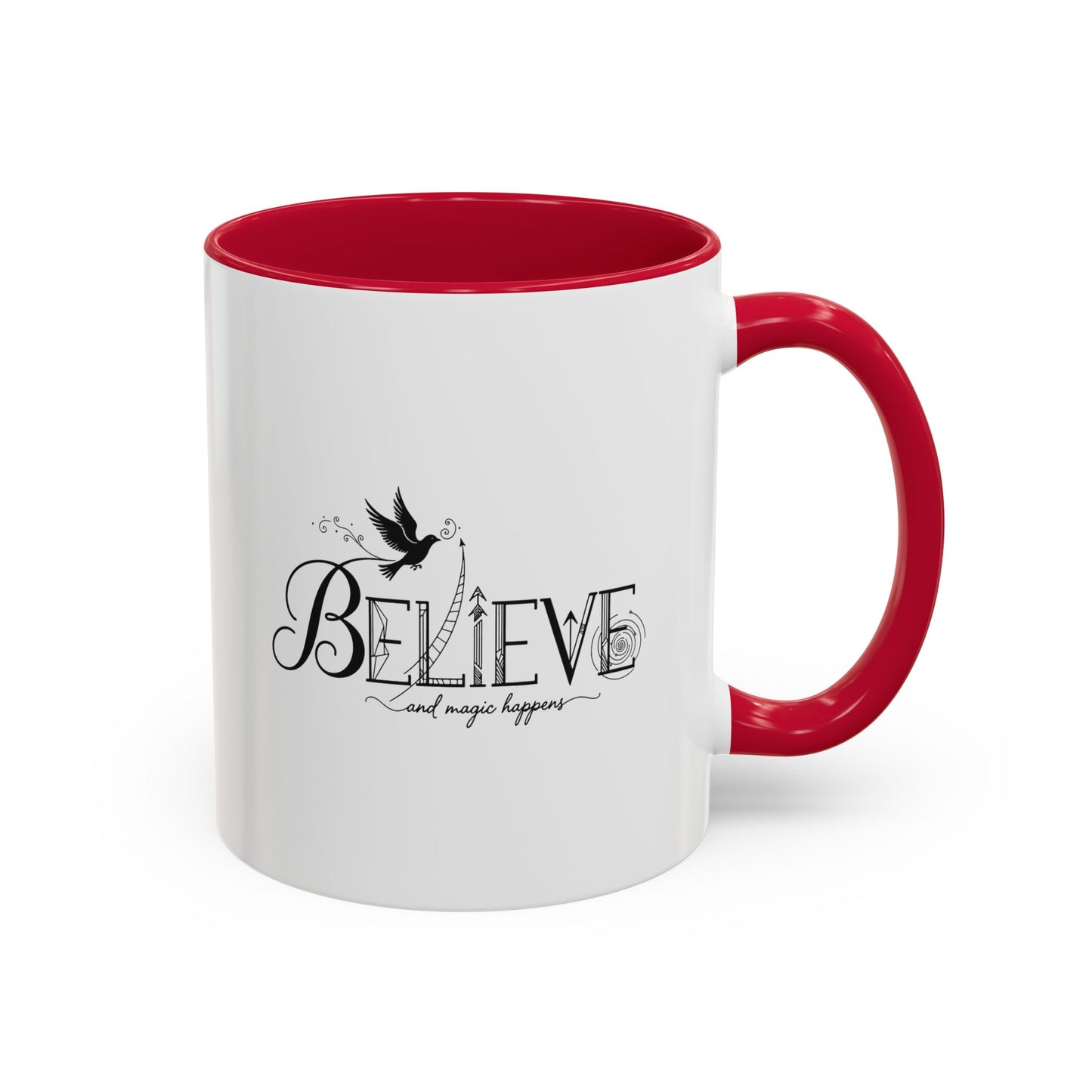 Believe and Magic Happens - Colorful Mug