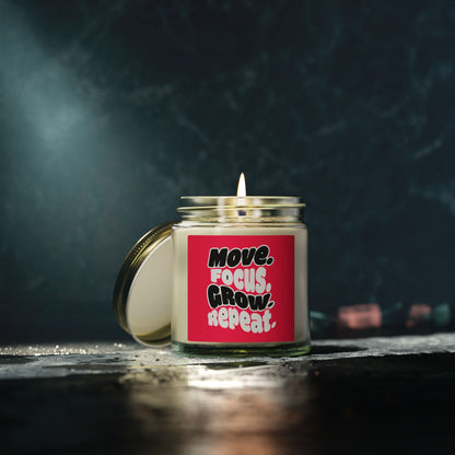 Move. Focus. Grow. Repeat. - Scented Candle