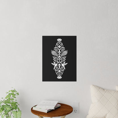 Hummingbird  Soulmates - Wall Decal