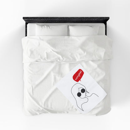 Incroyable Chic Girl - Plush Blanket