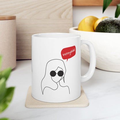 Incroyable Chic Girl - Mug