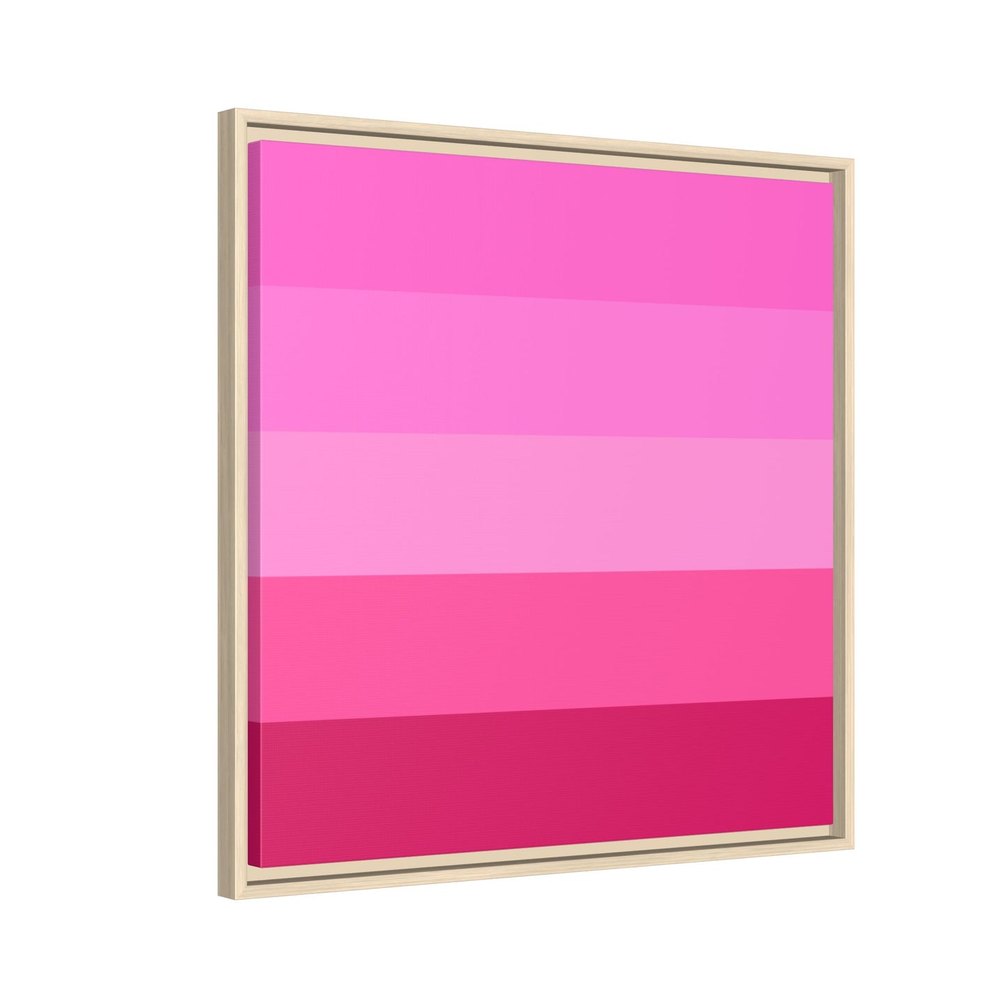 Valentine Rose Colors - Framed Canvas
