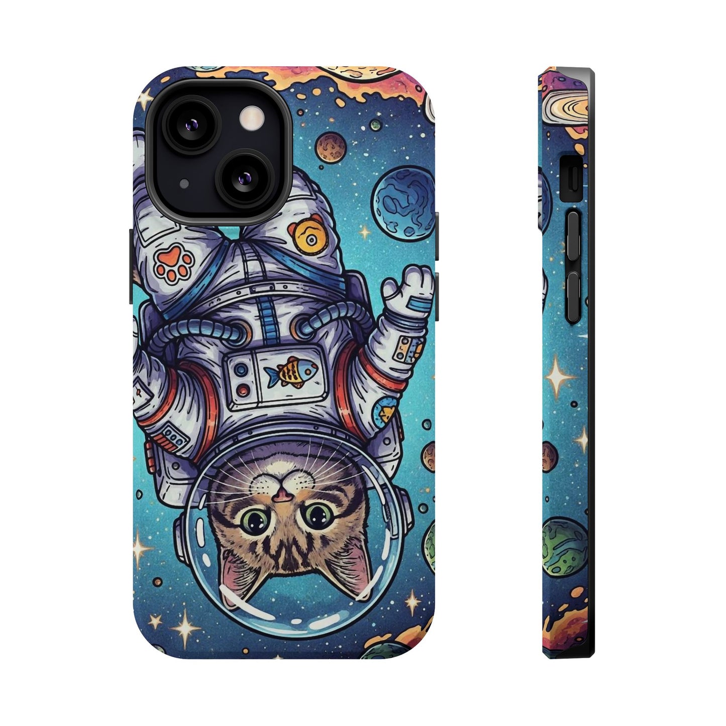 Astronaut Cat - Magnetic Phone Case