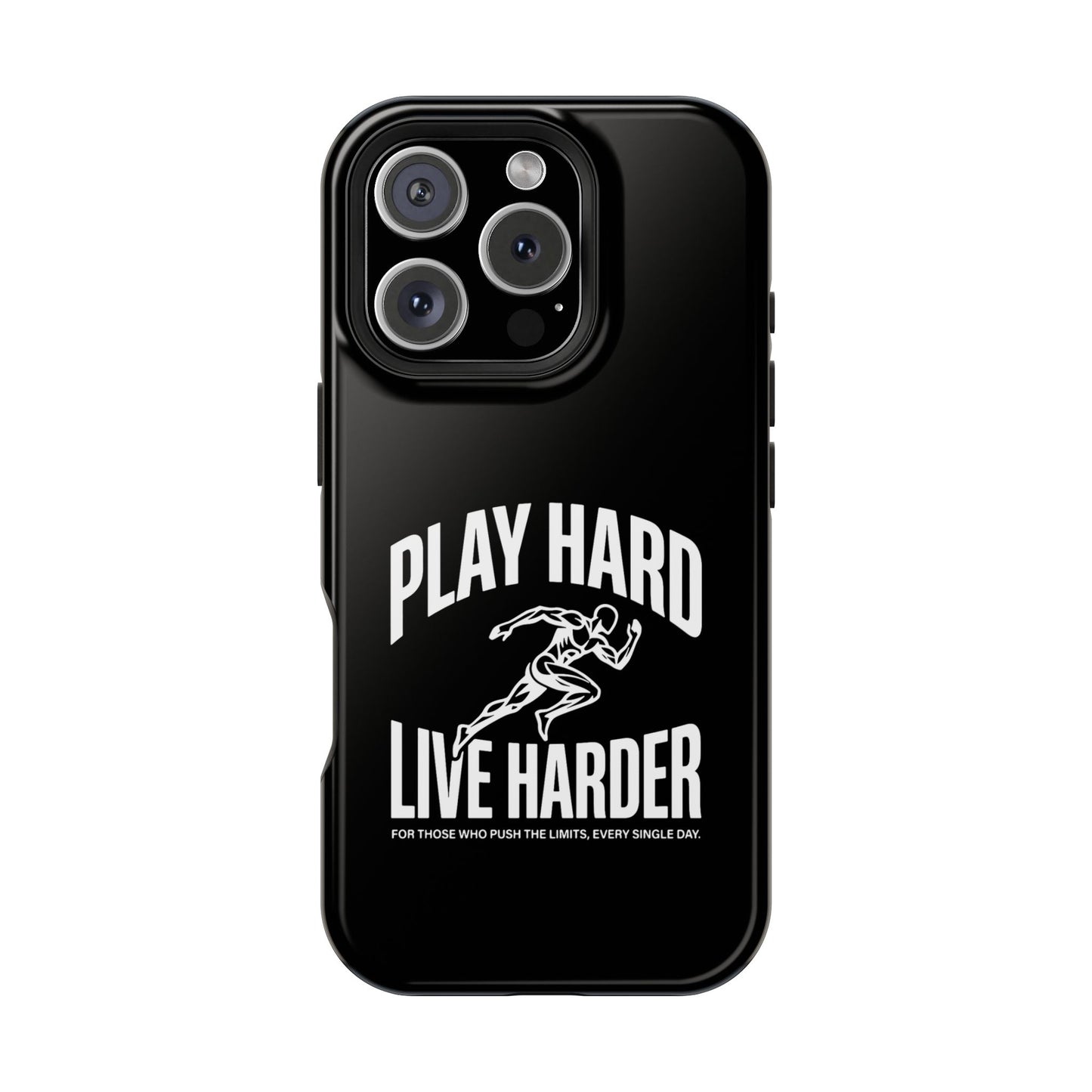Play Hard / Live Harder - Magnetic Phone Case