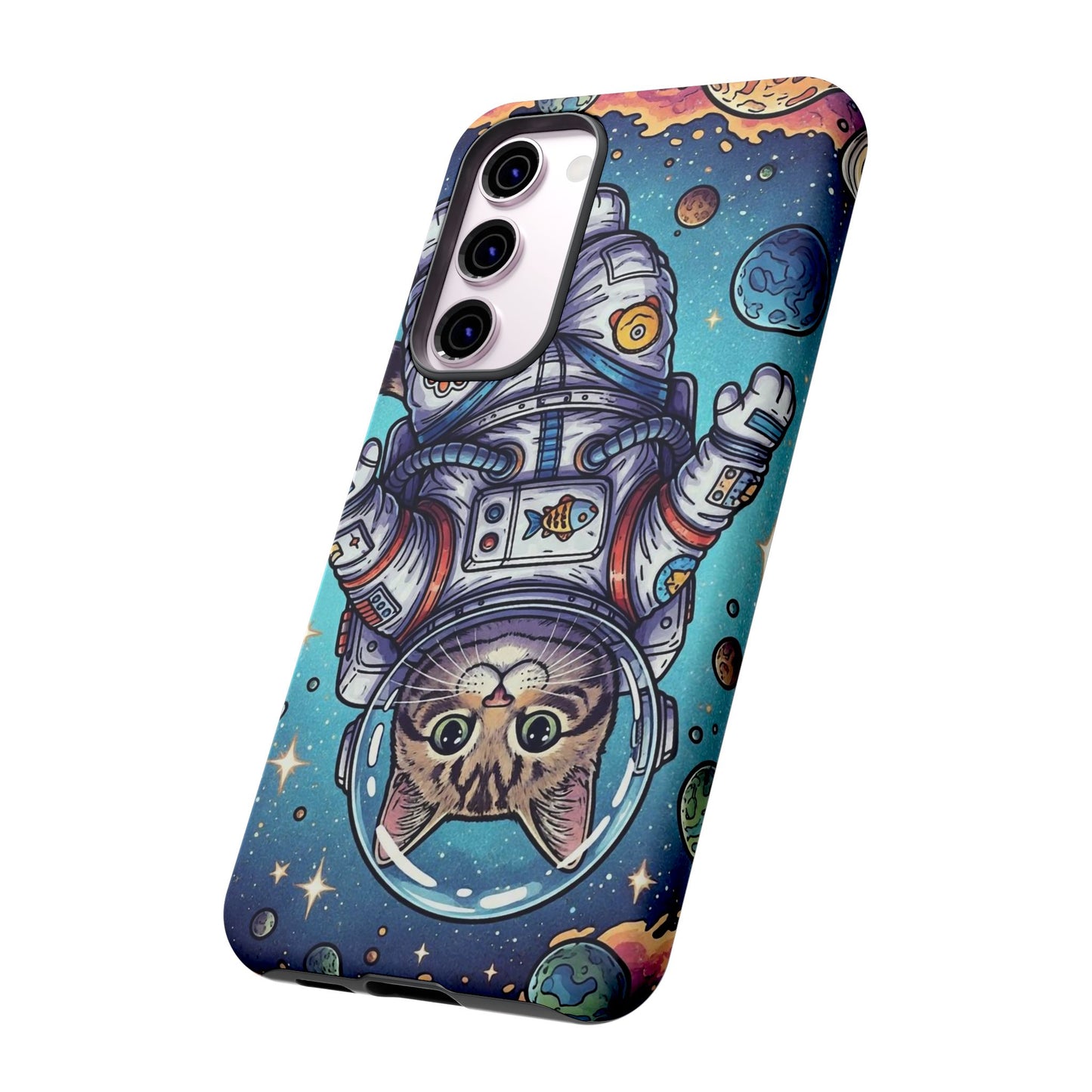 Astronaut Cat - Tough Phone Case