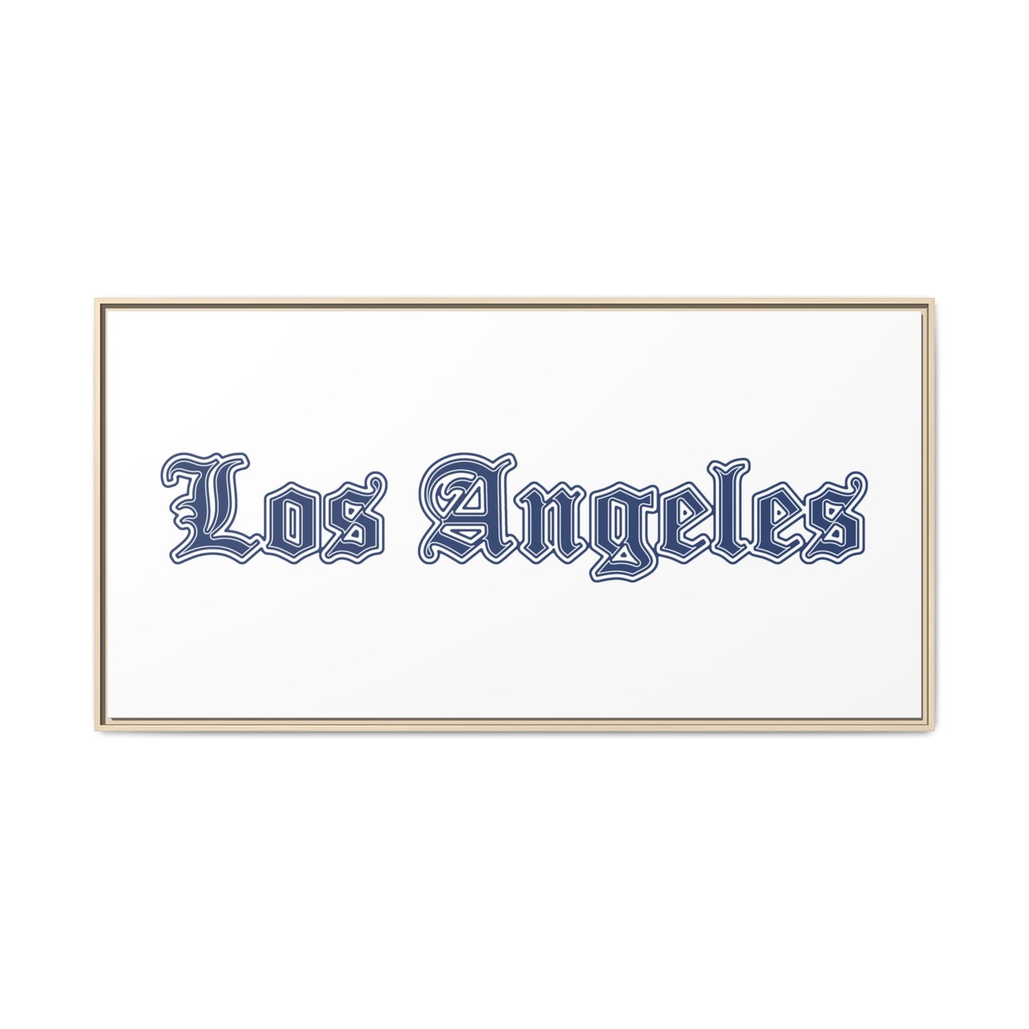 Los Angeles - Framed Canvas