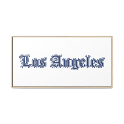 Los Angeles - Framed Canvas