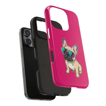 French Bulldog with Sunglasses - Phone Case