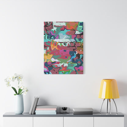 Colorful Abstract Marble - Canvas