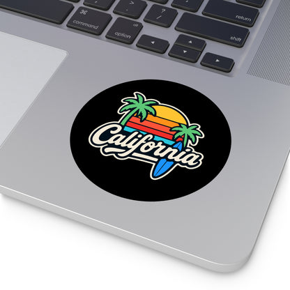 California Surf Vibes - Sticker