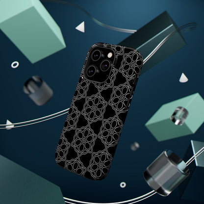 Geometric Sacred Flower - Magnetic Phone Case