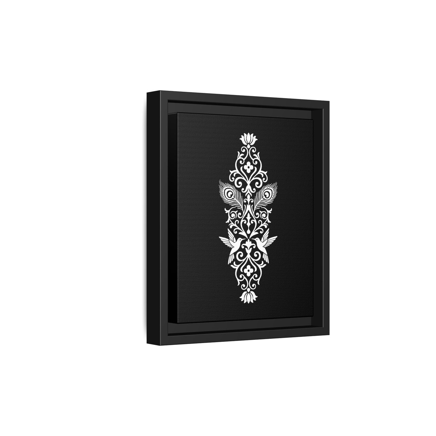 Hummingbird Soulmates - Framed Canvas