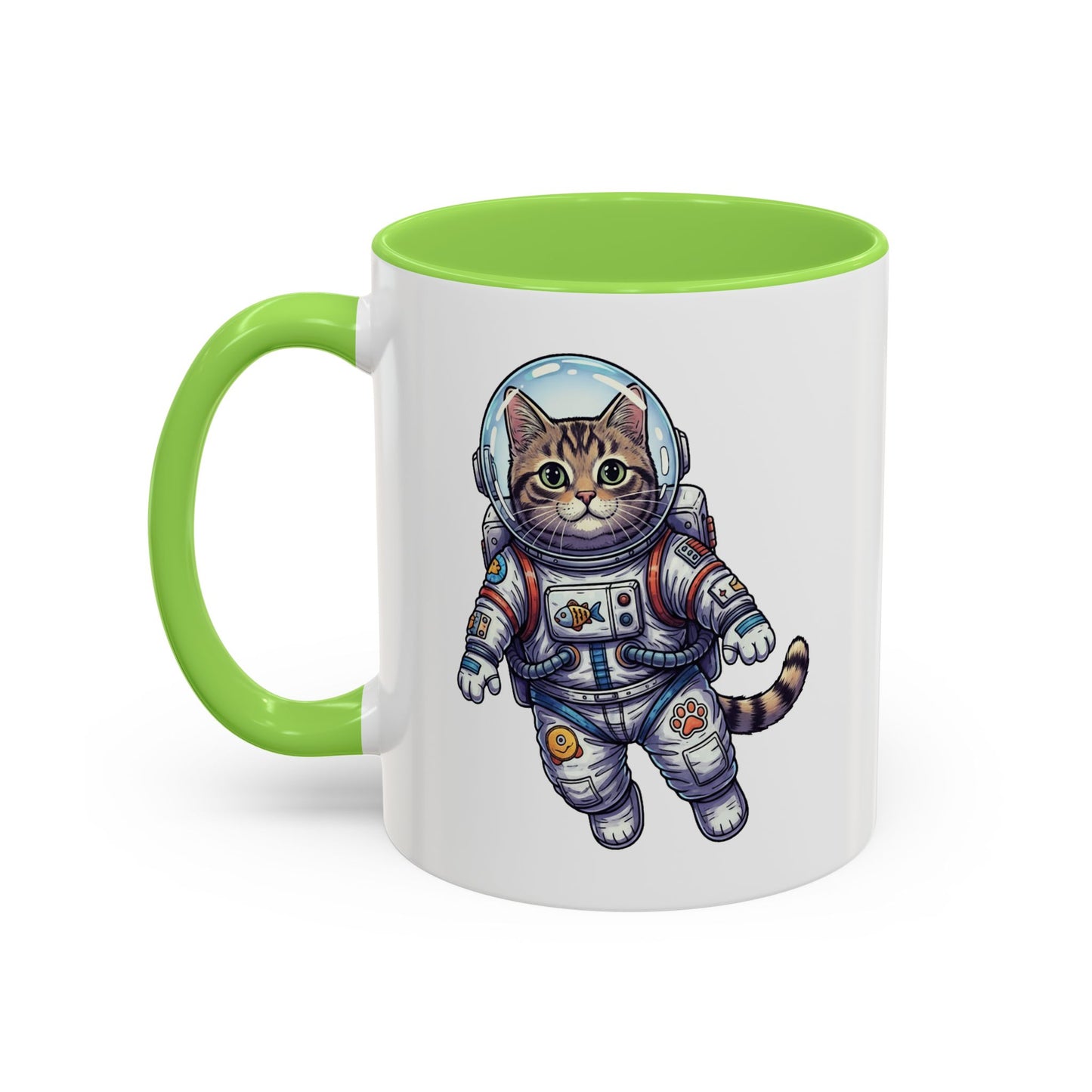 Astronaut Cat - Colorful Mug