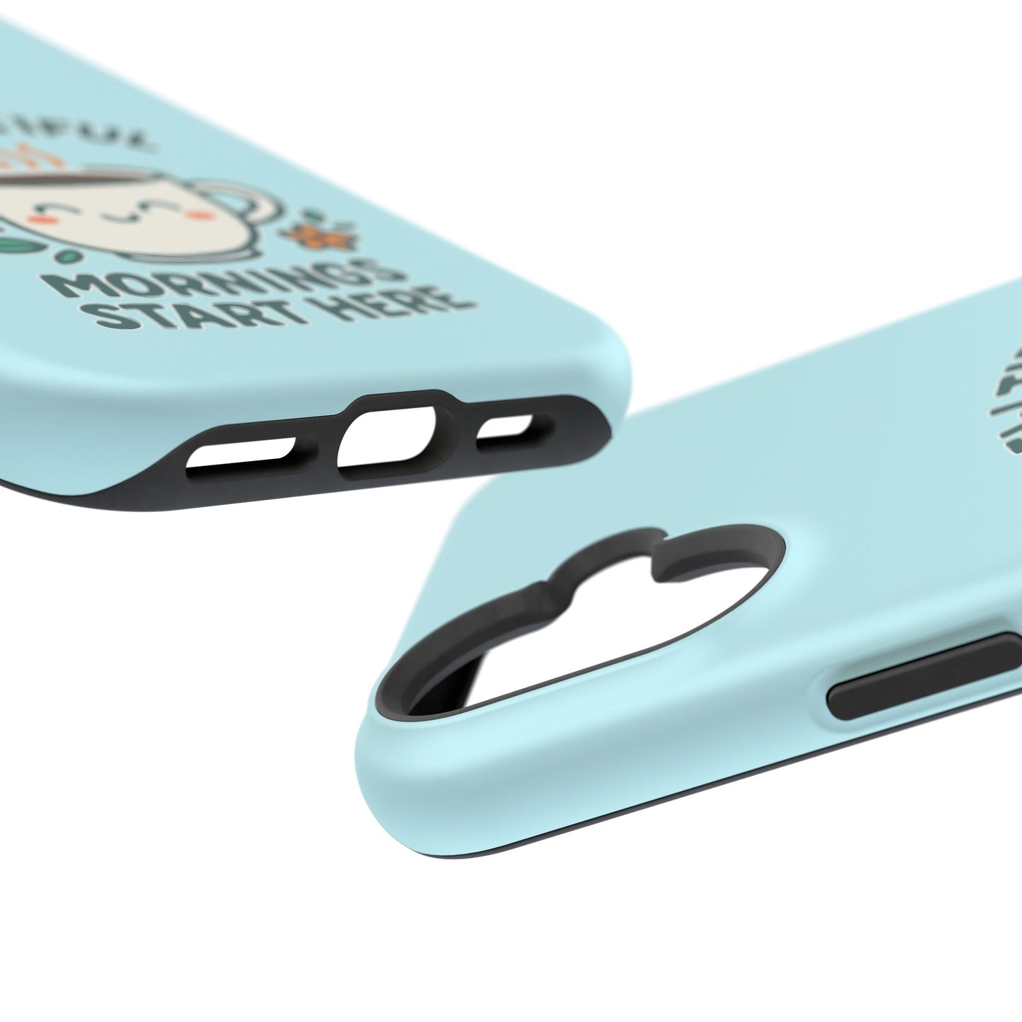 Brew-tiful Mornings Start Here - Magnetic Phone Case