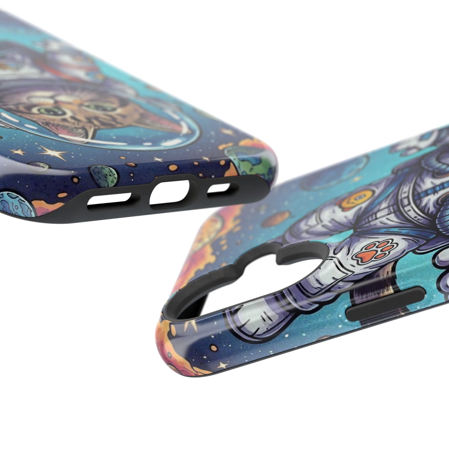 Astronaut Cat - Magnetic Phone Case