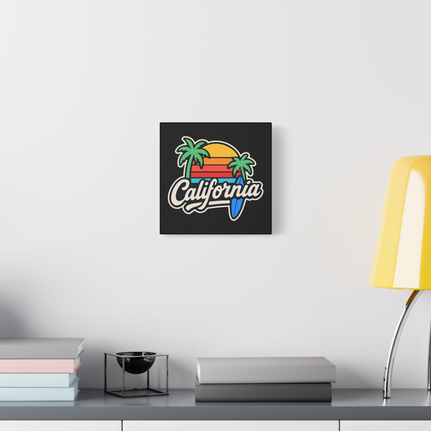 California Surf Vibes - Canvas