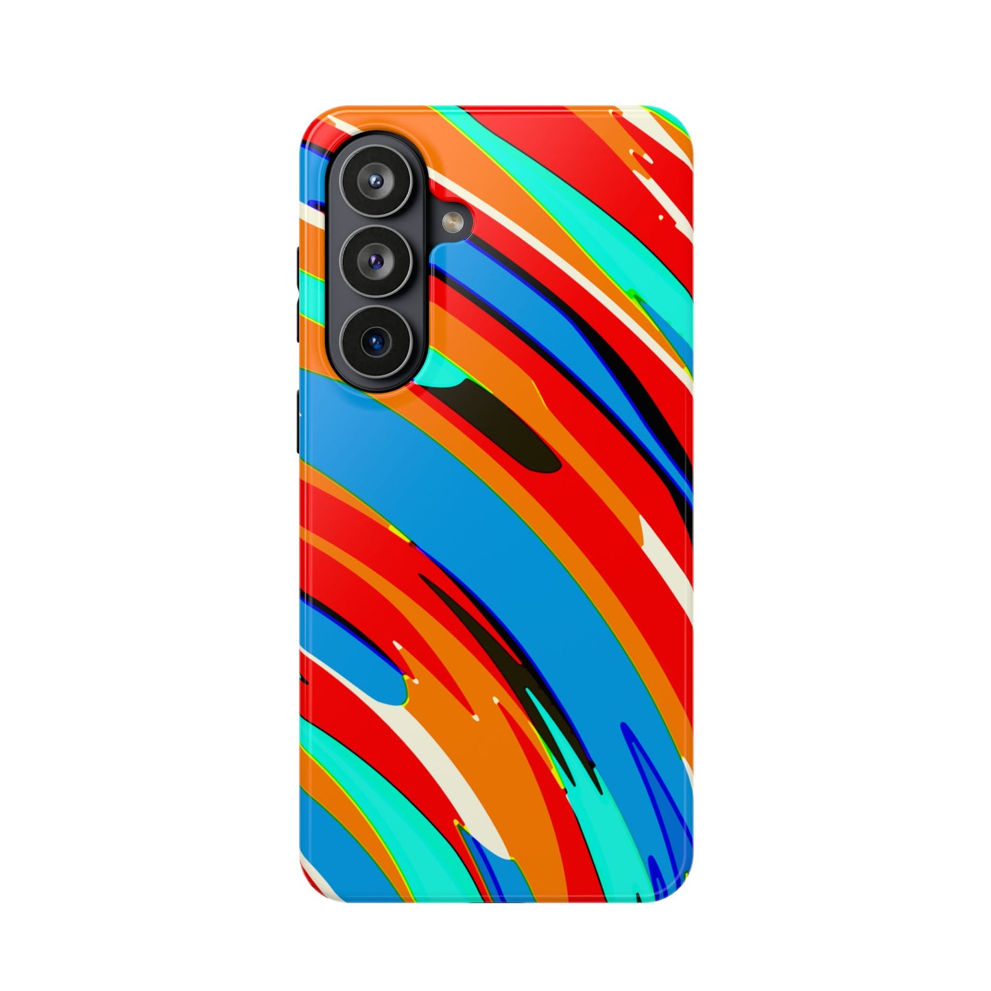 Abstract Rainbow Swirl Arc - Magnetic Phone Case