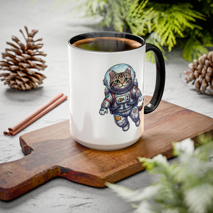 Astronaut Cat - Colorful Mug