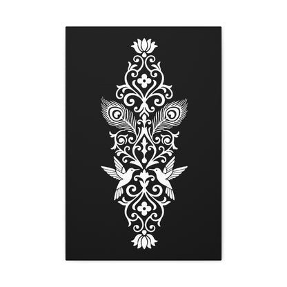 Hummingbird Soulmates - Stretched Canvas